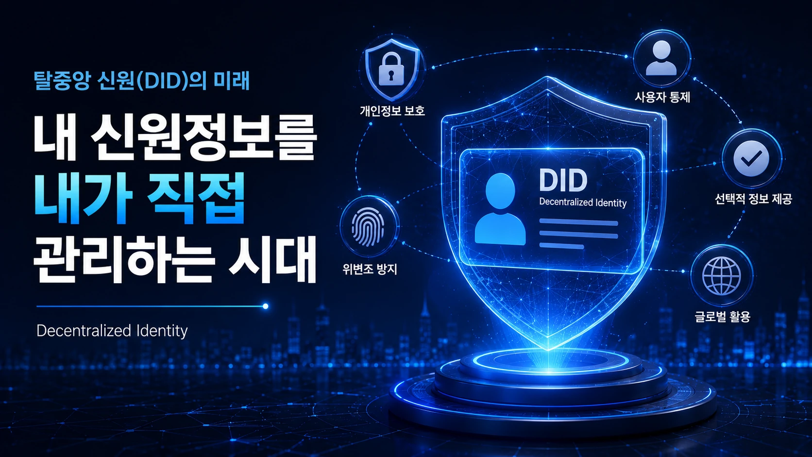 탈중앙 신원(DID-Decentralized Identity)의 미래
