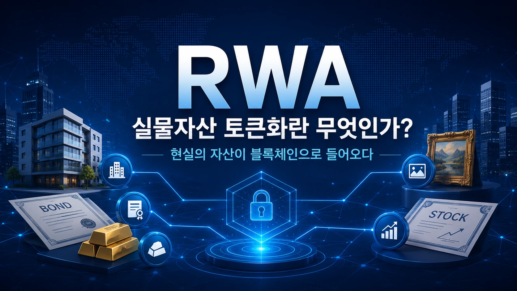 RWA(실물자산 토큰화)란 무엇인가? 현실의 자산이 블록체인으로 들어오다