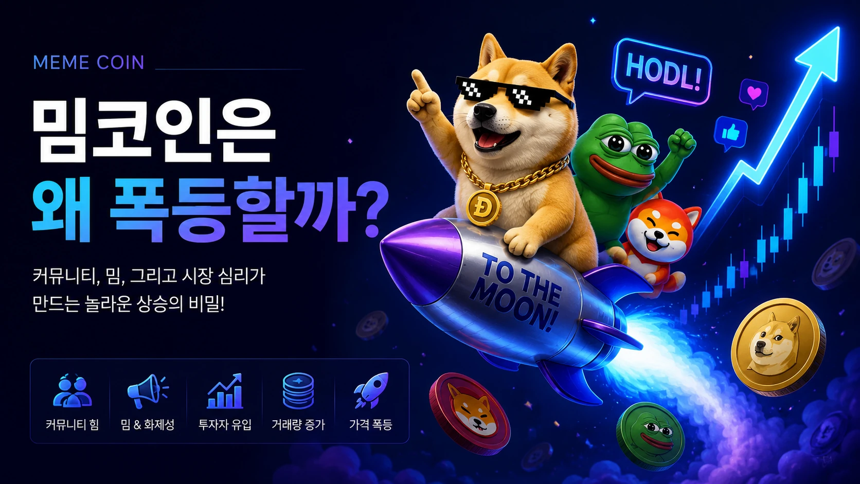 밈코인(Memecoin)은 왜 폭등할까?