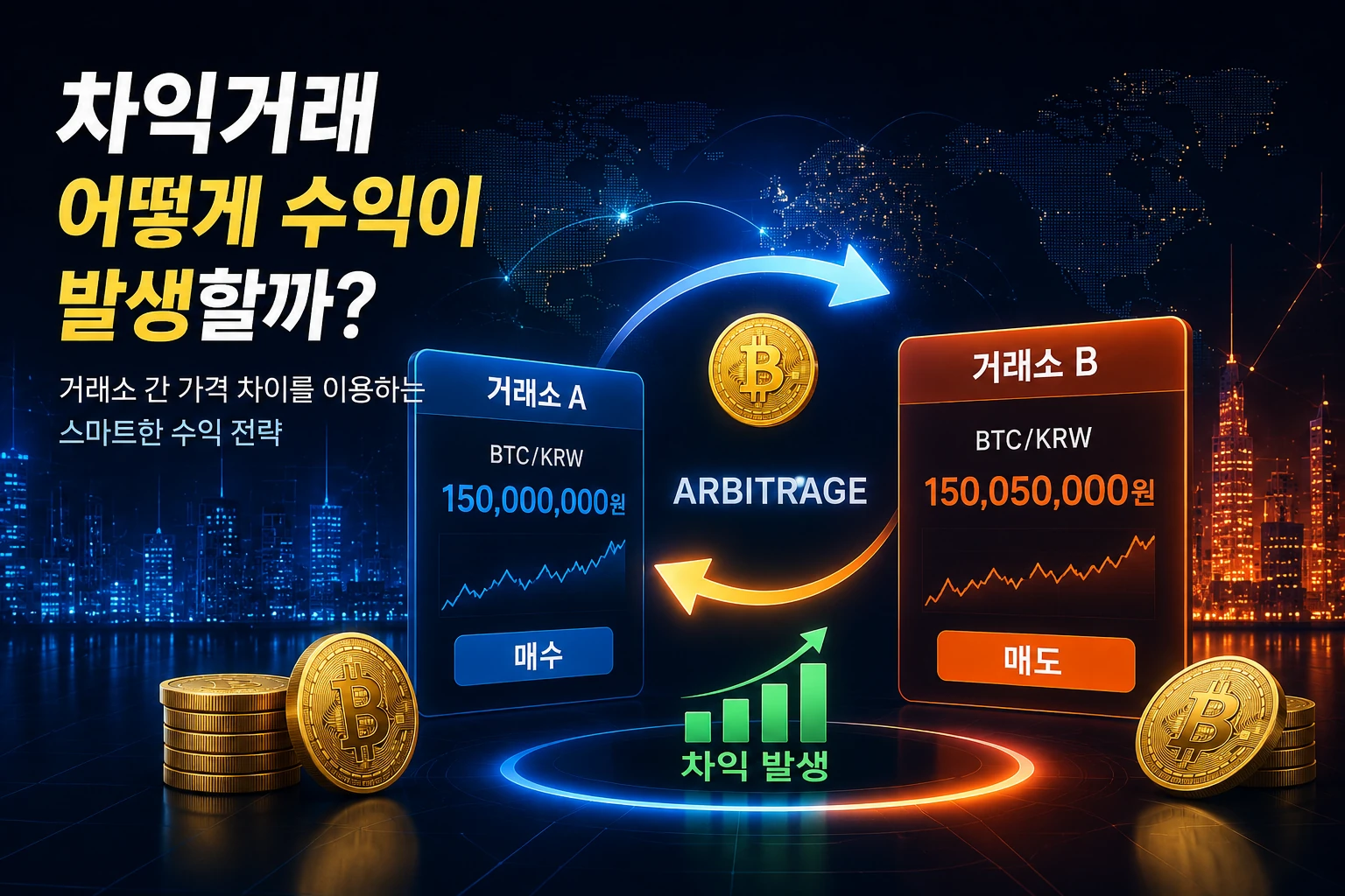 차익거래(Arbitrage)는 어떻게 수익이 발생할까?