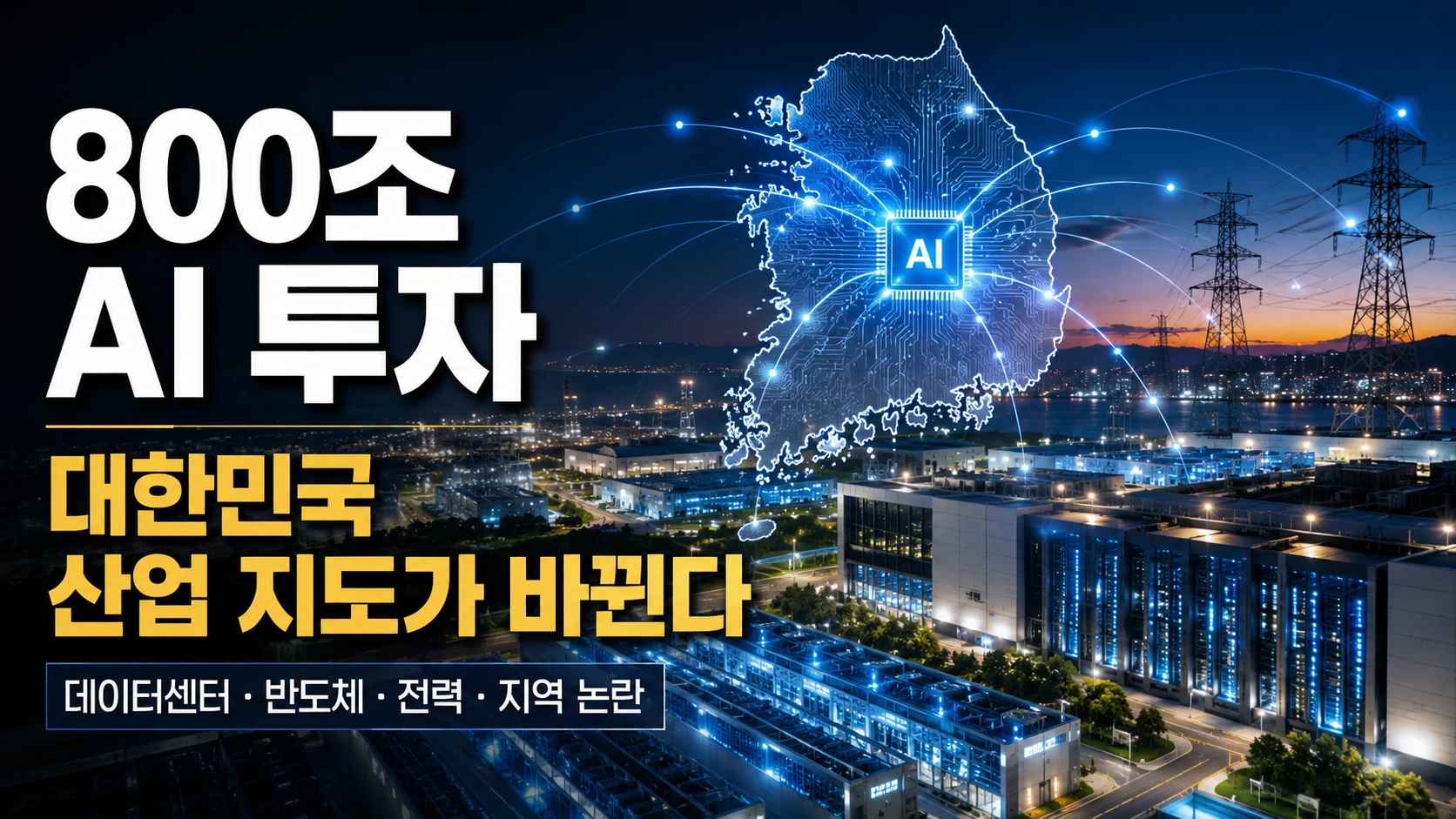 800조 원은 시작일 뿐…대한민국 AI 산업의 새 지도를 둘러싼 논쟁