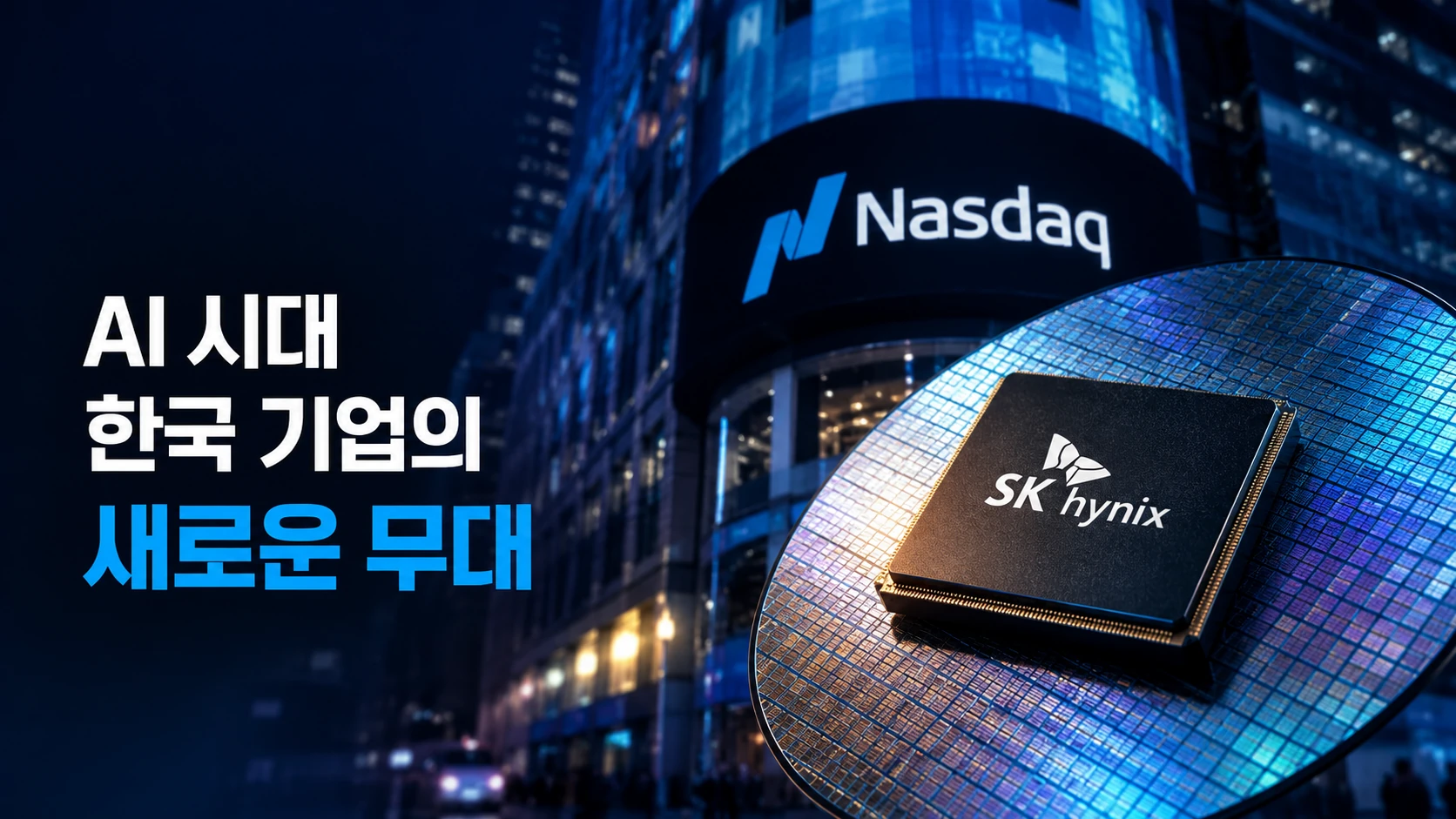 SK하이닉스 ‘대박’…나스닥도 놀랐다, 한국 기업의 미국 상장이 바뀌는 이유