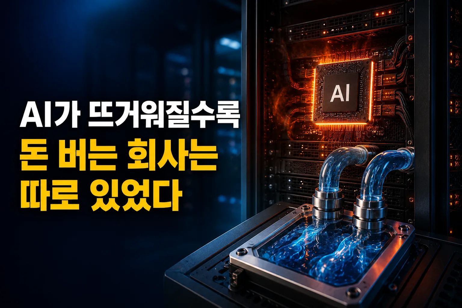 AI가 뜨거워질수록 돈 버는 회사는 따로 있었다