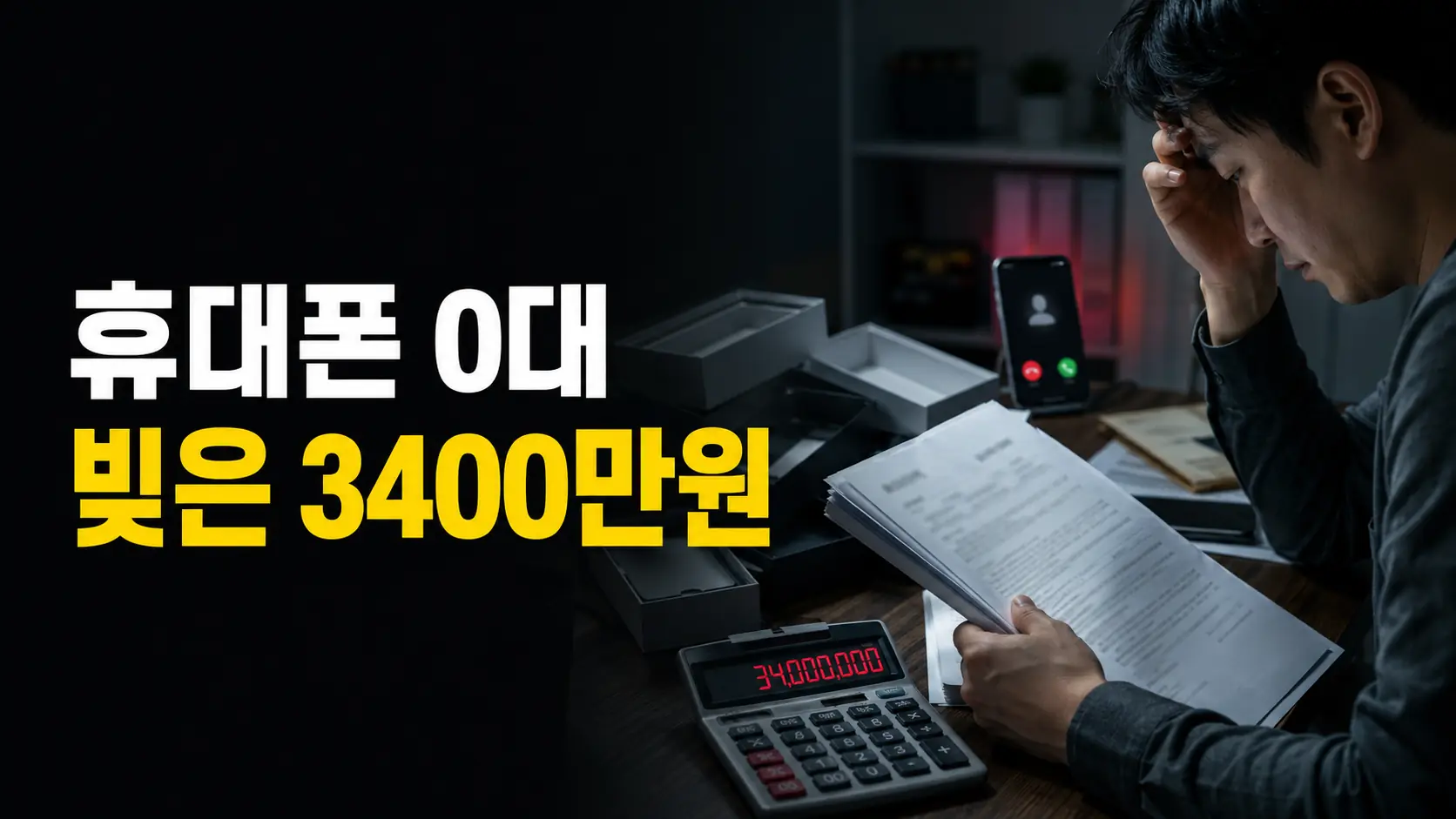 휴대폰 한 대 못 받았는데 빚 3400만원…급전 노린 ‘유령 렌탈’의 덫