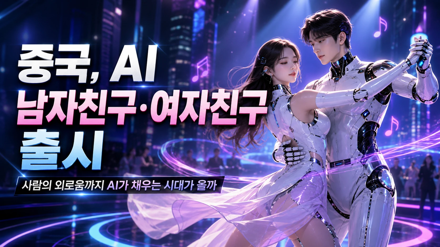 중국, AI 남자친구·여자친구 출시…사람의 외로움까지 AI가 채우는 시대가 올까