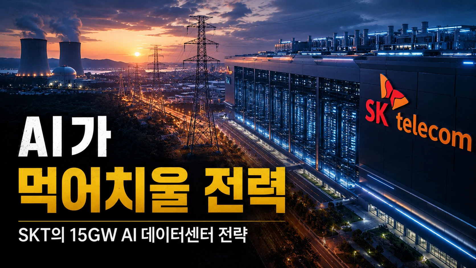 원전 15기에 맞먹는 전력…SKT는 왜 ‘AI 도시’를 만들려 할까