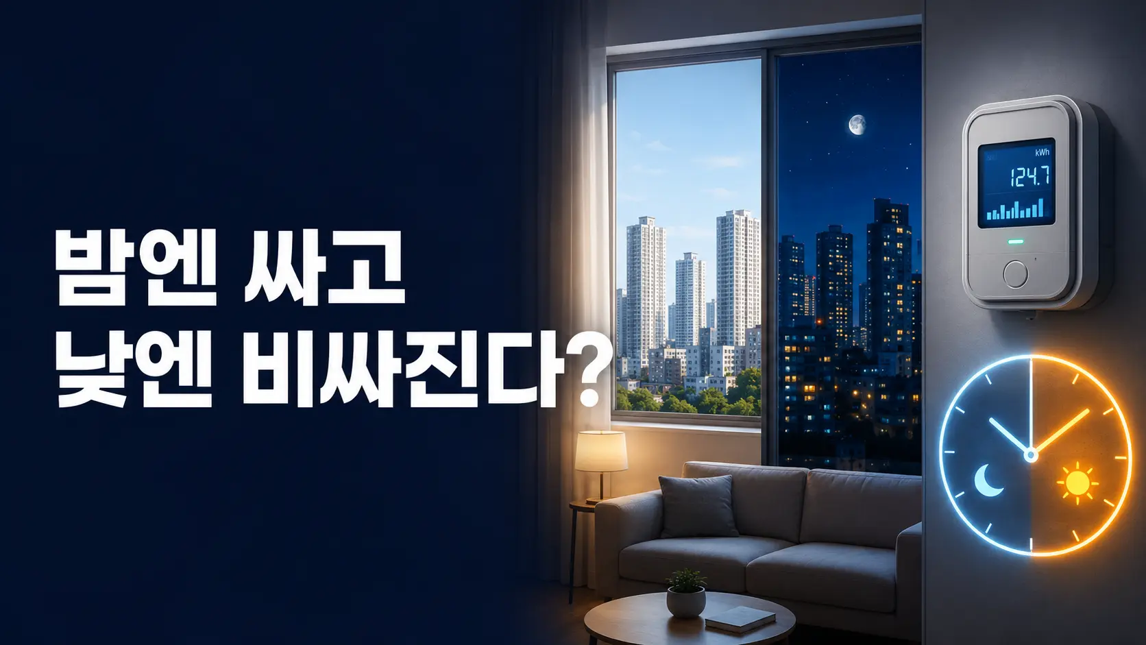 밤에는 싸고 낮에는 비싸게…가정용 전기요금, 결국 시간제가 되나