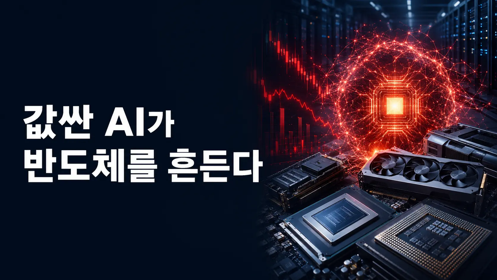 엔비디아까지 흔들렸다…중국의 ‘값싼 AI’가 반도체 시장을 뒤집나