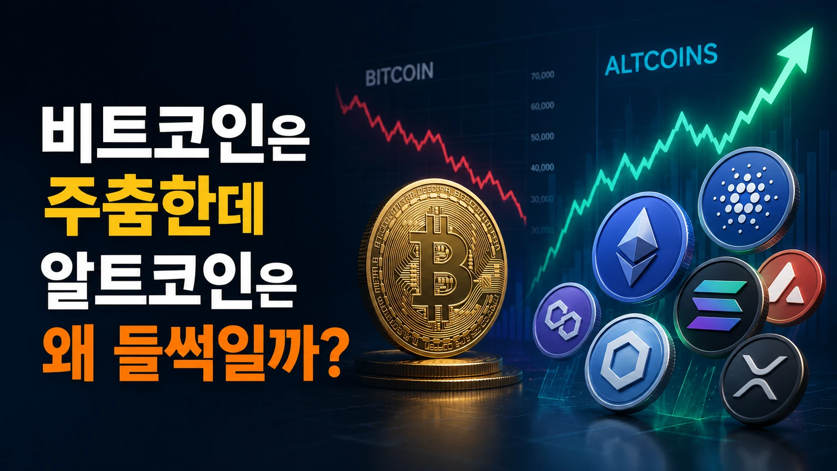 비트코인은 주춤한데 알트코인은 왜 들썩일까