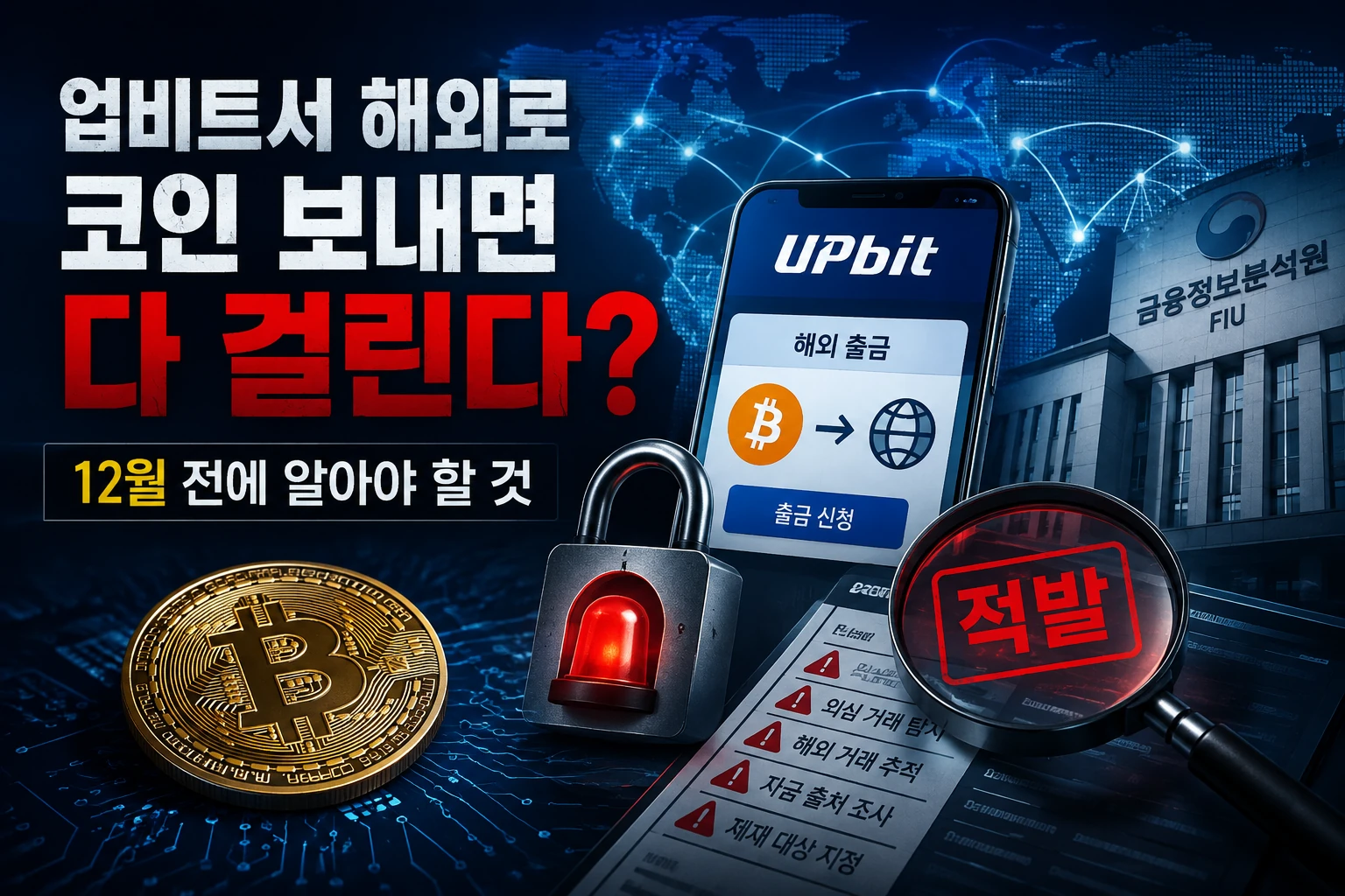 업비트서 해외로 코인 보내면 다 걸린다?…12월 전에 알아야 할 것
